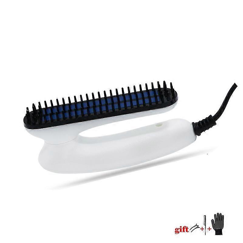 Mini Portable Rotating Herren Charm Schnurrbart Bart Ptc Hot Comb Schnelle Heizung