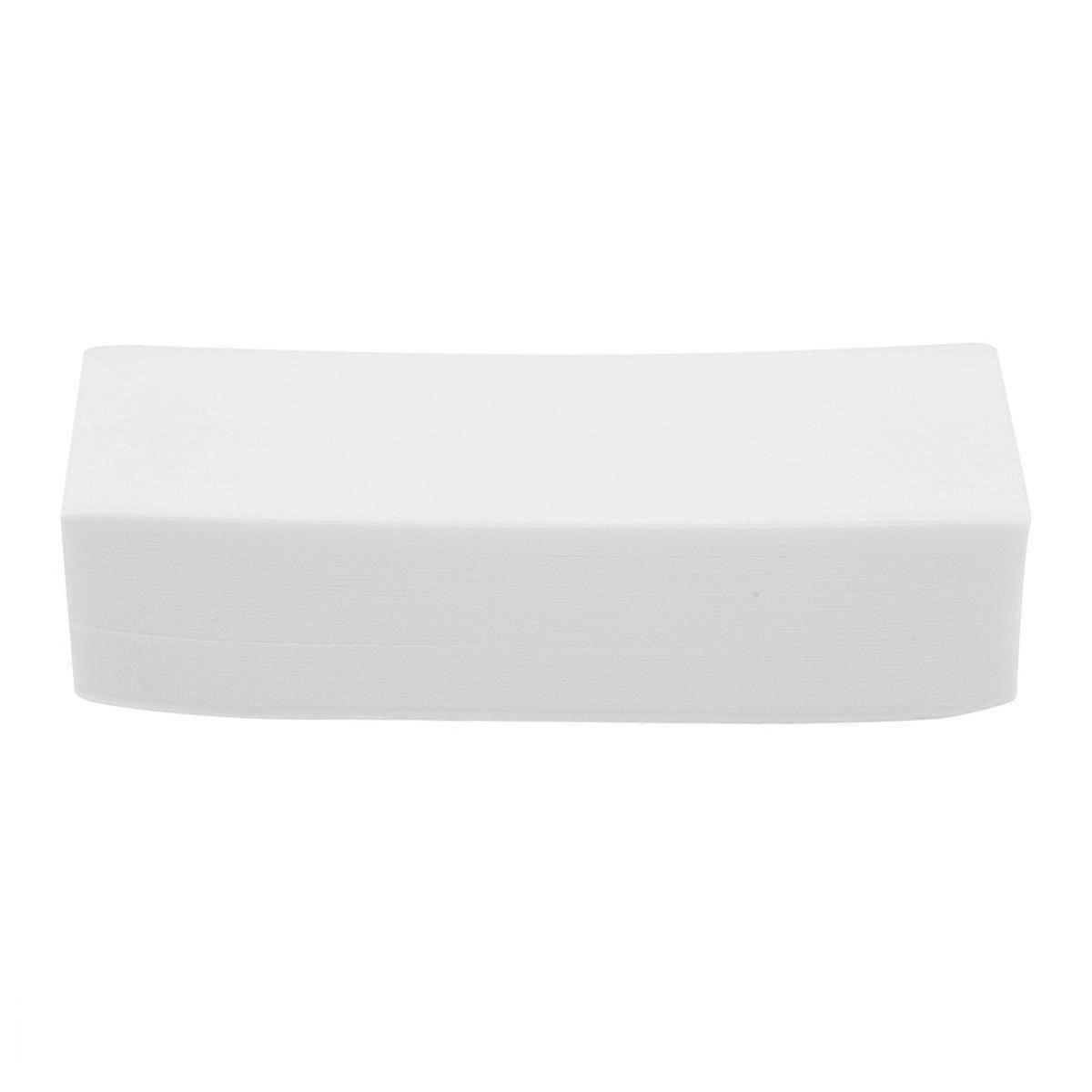 200 Pack Hair Removal Waxing Strips Non woven Wax Strips Epilating Strips for Face, Legs, Underarms, Body and Bikini, White