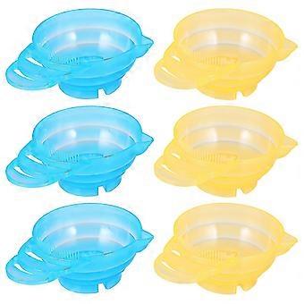 10 sztuk Hair Dye Bowl Hair Coloring Bowls Pojemnik na odcień do salonu i majsterkowania
