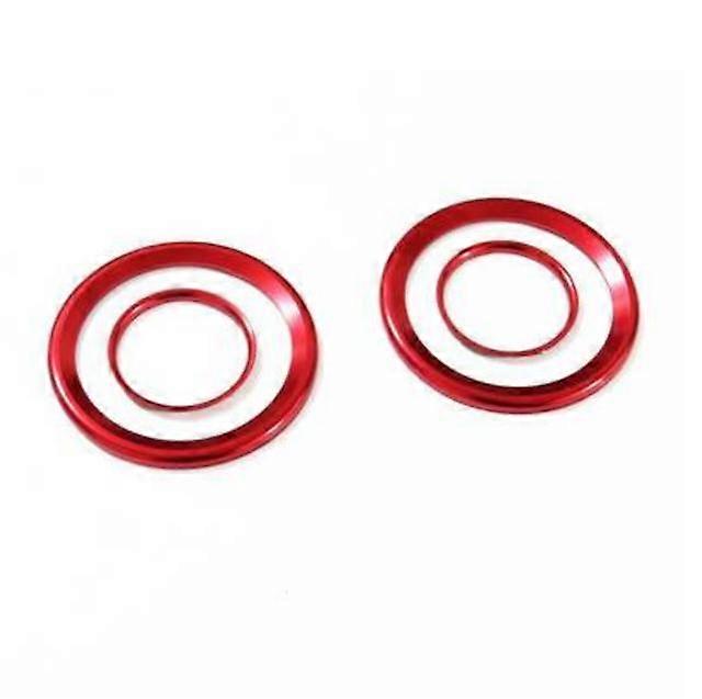 For MG ZS 2017-2021 2022 2023 Accessories Car Dashboard Side Vent Ring Trim Car Side Air Conditioning AC Outlet Vent Decoration