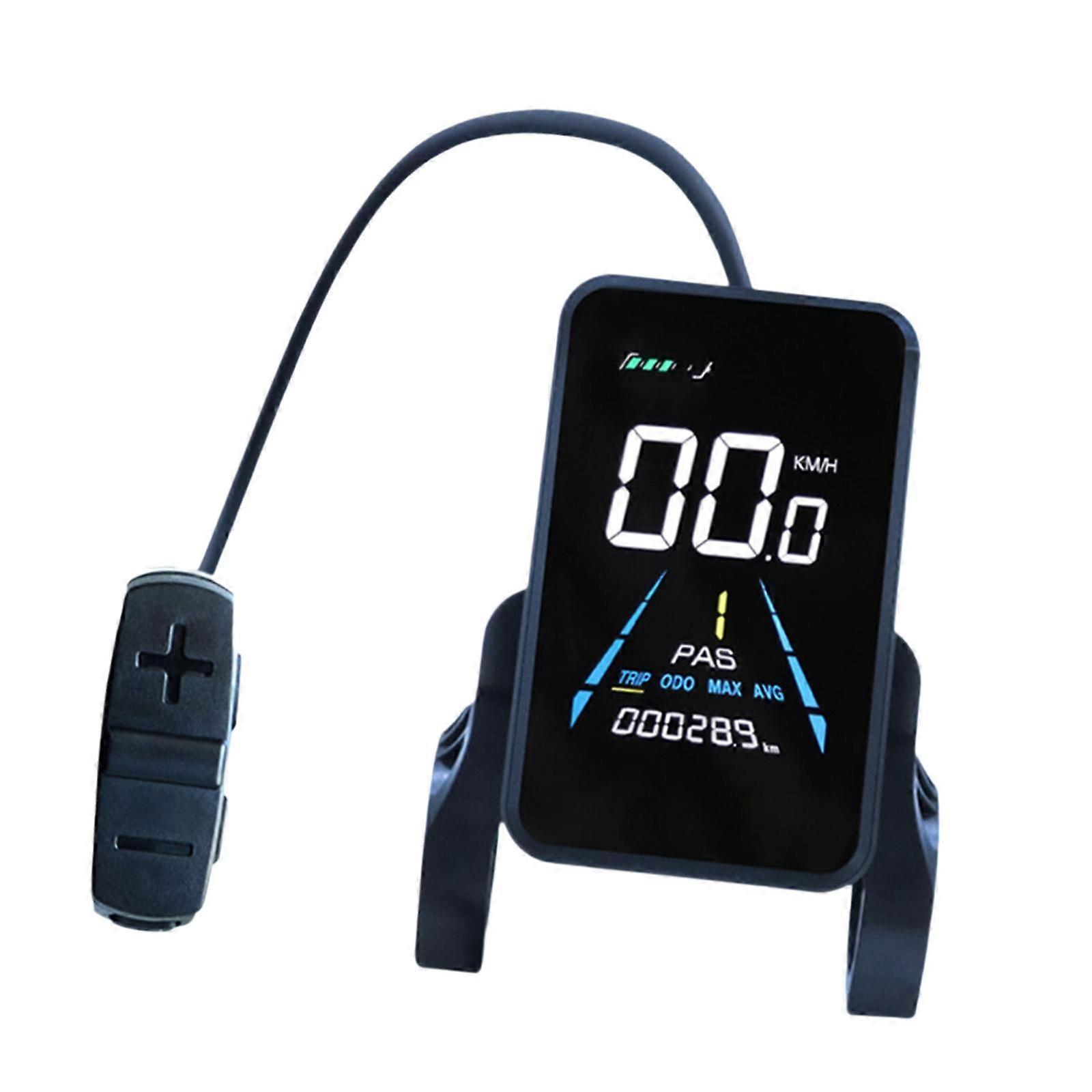 Electric Bicycle Speedometer Waterproof Lightweight Outdoor E Bikes Computer