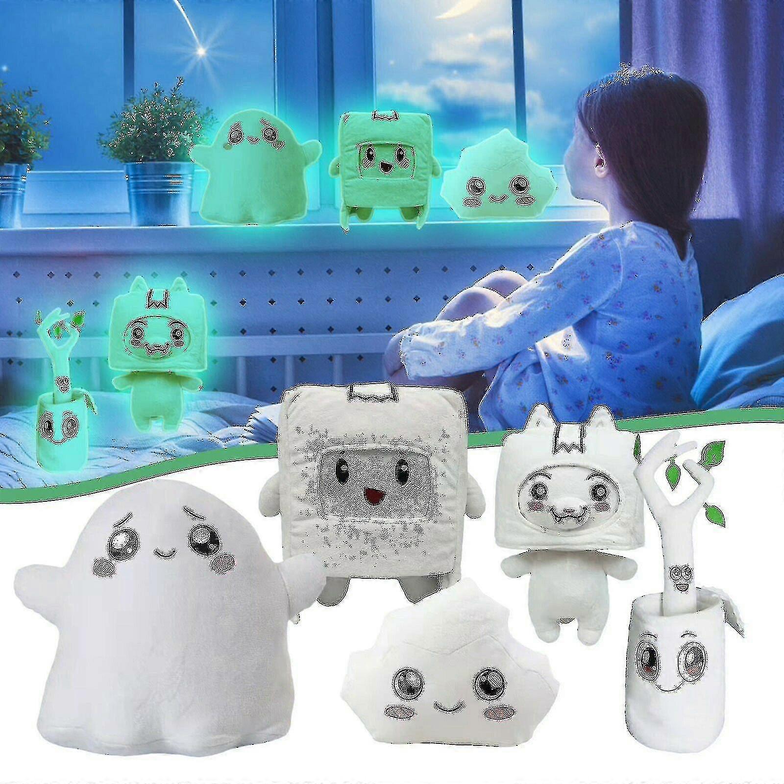 Peluche Glow In The Dark Boxy Foxy Rocky Luminous Stuffed D - A