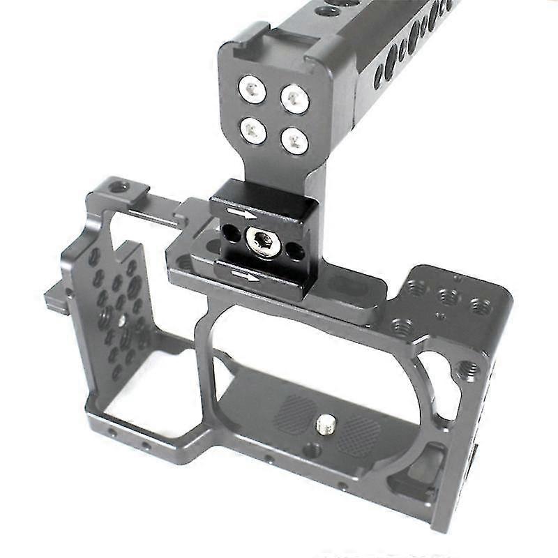 1set 14 Thread Cold Hot Shoe Mount Adapter For Dslr Camera Cage Rig flash led Light microphone
