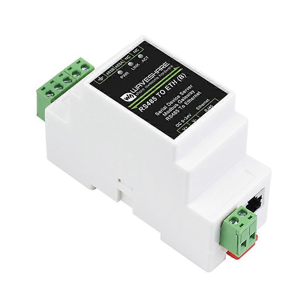 RS485 Serial Port Server RS485 to RJ45 Ethernet /IP to Serial Port Module Rail Type Serial Port Se