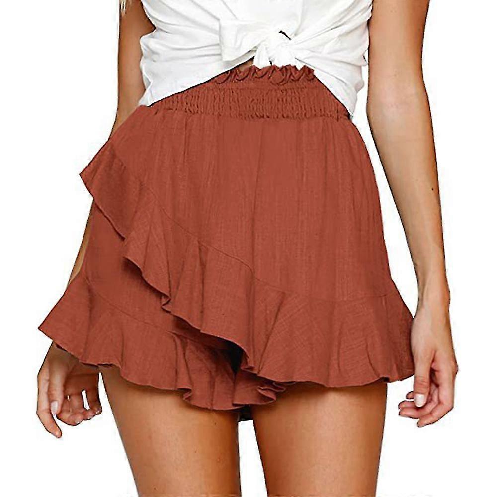 Women's Skirts Mini Wrap High Waisted For Summer