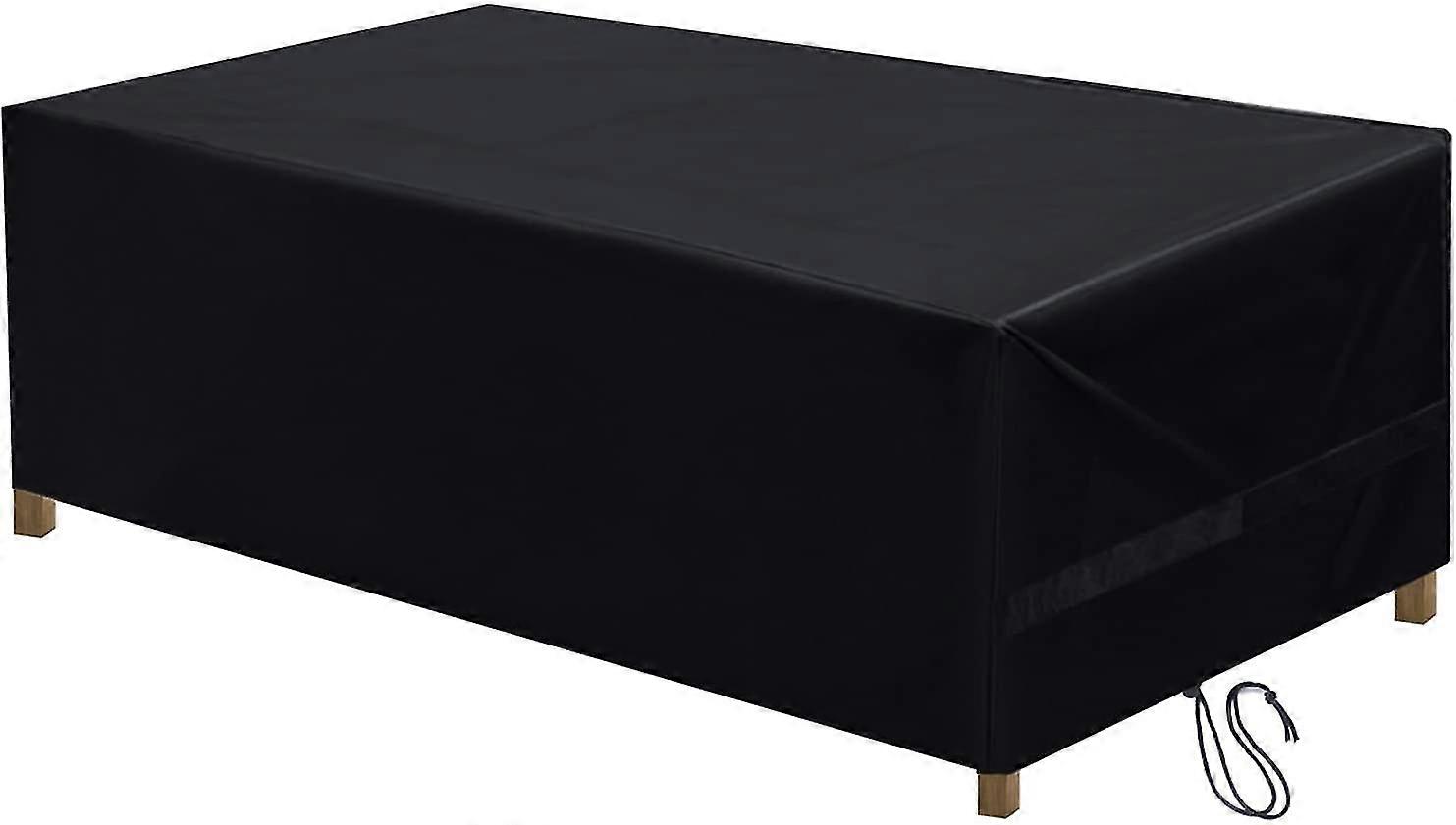 Lange Tischdecke, Gartenmöbelabdeckung 200 x 160 x 70cm