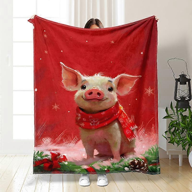 Juleflanellteppe sofatrekk Mode 160