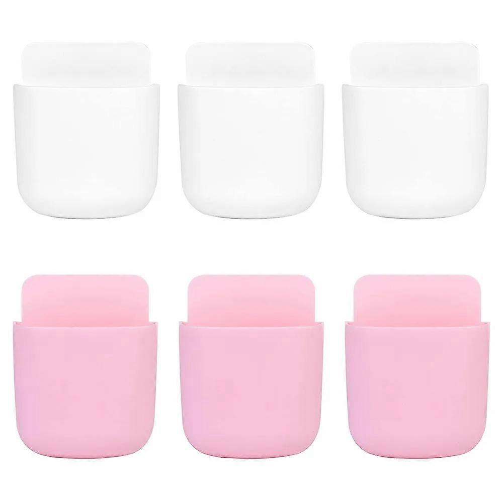 Remote control storage box household wall-mounted non-punching multifunctional hole-free storage box