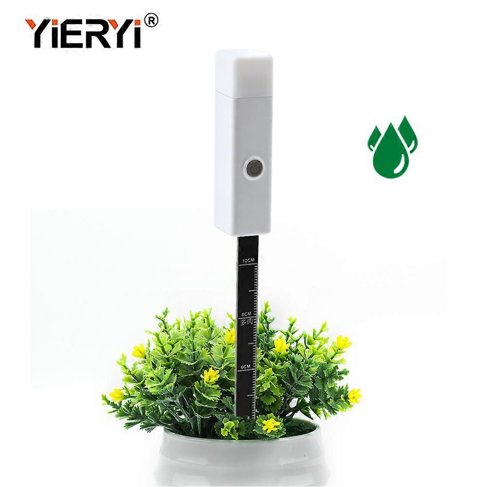 Soil Moisture Meter Sensor Monitor Tester 3-Colors Flashing Light Hygrometer for Planting Flower Garden Moist Testing Instrument