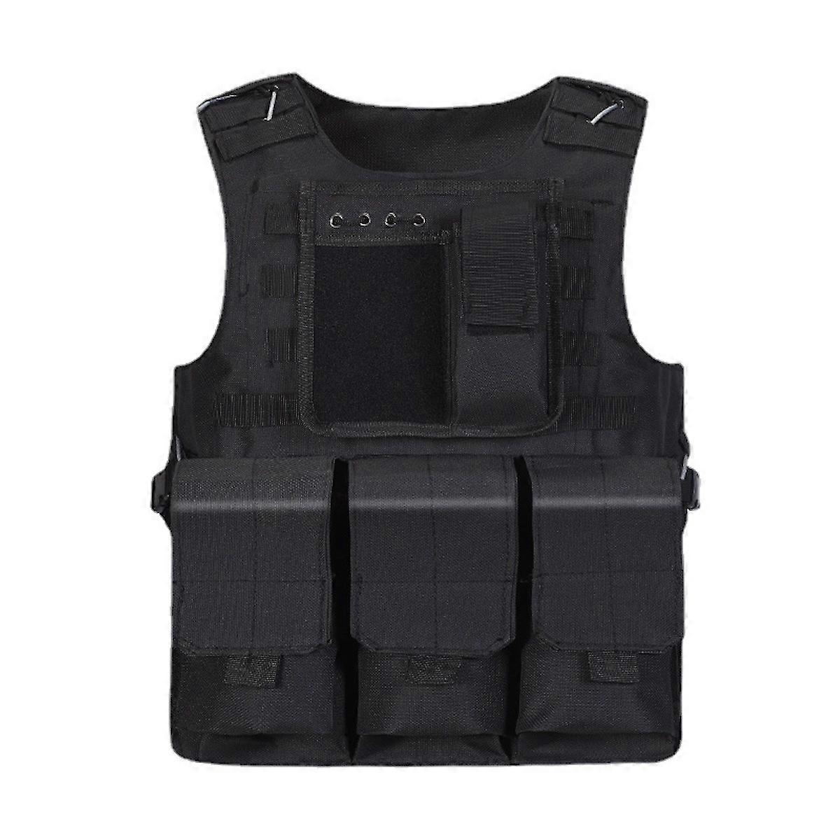 Survival Tactical Vest Outdoor Molle Hunting Vest Adjustable Modular Gear for Training Gaming