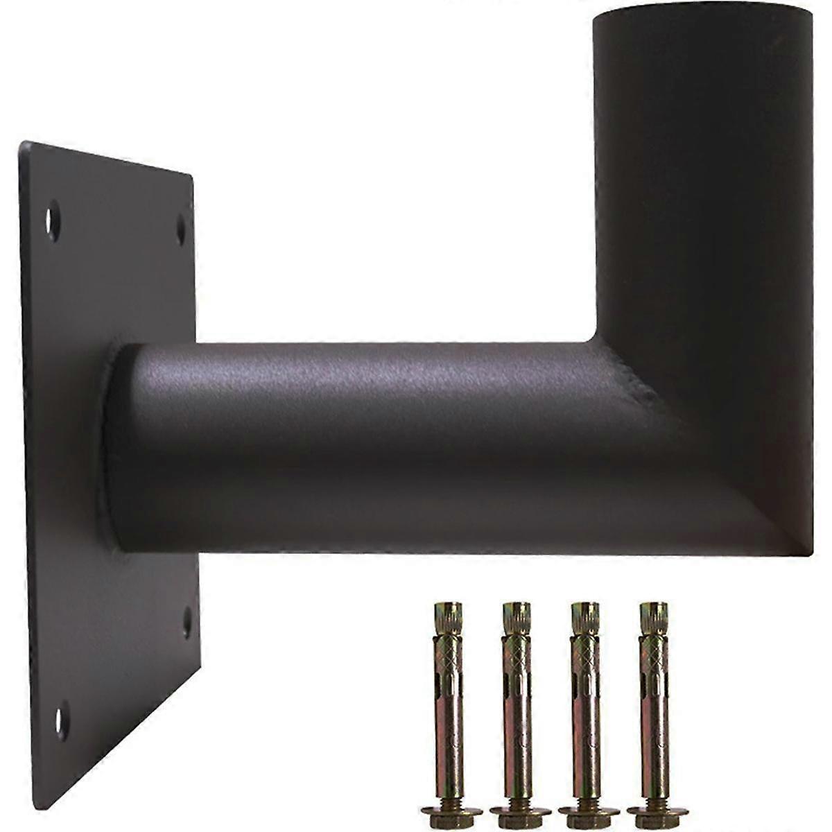 2-3 / 8インチ外径ほぞ付き90度壁取り付けブラケット、屋外LED駐車場ライト用L字型壁掛けアダプター