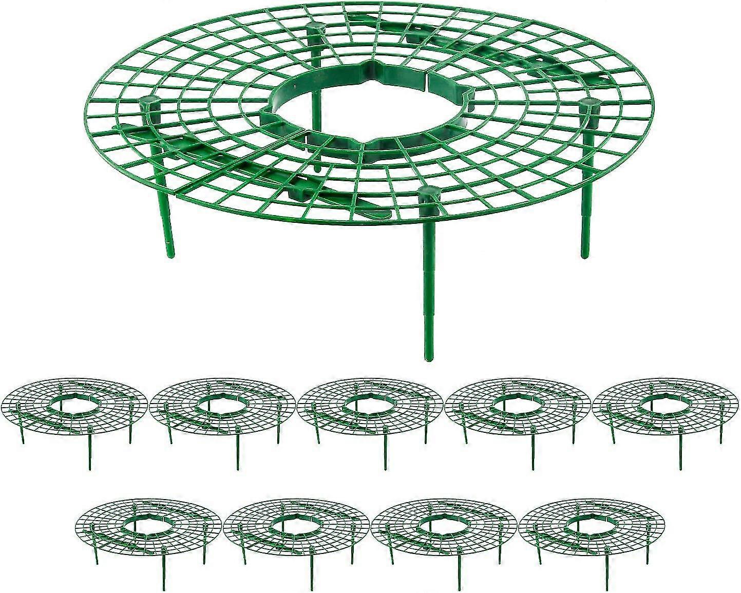10 Pack Strawberry Supports With 4 Sturdy Legs For Keeping Plant Clean And Not Rot In Rainy Days