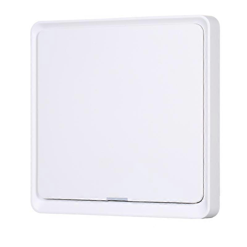 Interruptor de luz inteligente No se necesita cable neutro Interruptor de luz Wifi de 2,4 Ghz Compatible con Alexa y Google Home con temporizador de programación Unipolar Sin requisito de concentrador