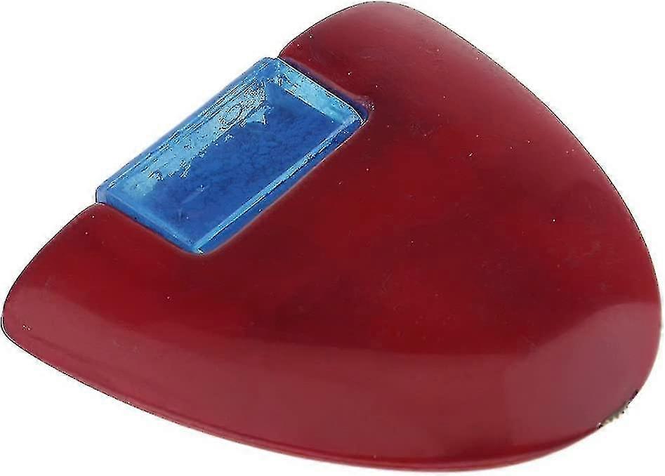 Sewing Chalk With Wheel Marker For Dressmaker, Red Plastic Case Sewing Patchwork Tools Marker Wheel Triangle(2pcs)