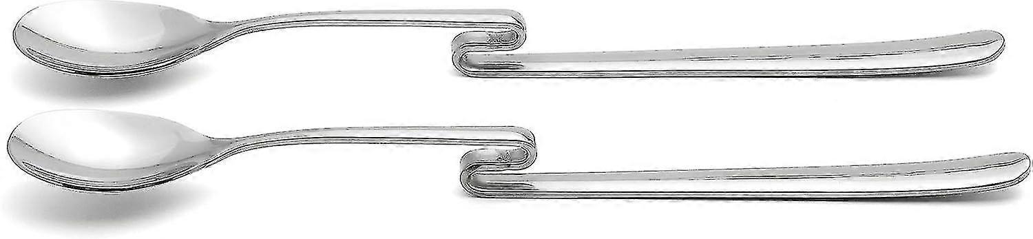 Jam Spoon Sølv rustfrit stål 17 * 2.6cm sæt med 2