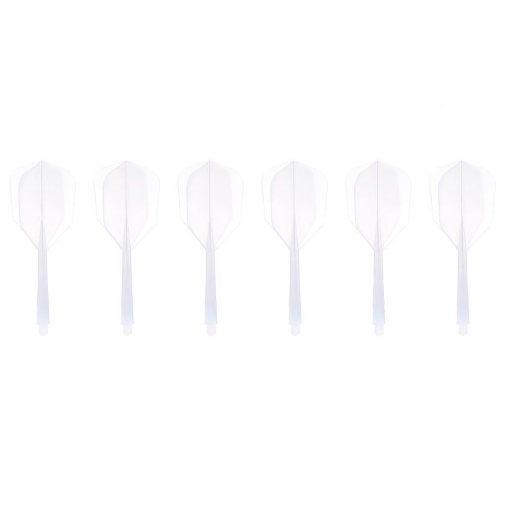 Dart Flights 6PCS Integrated Dart Flights and Shafts 4.5mm 2BA Screw