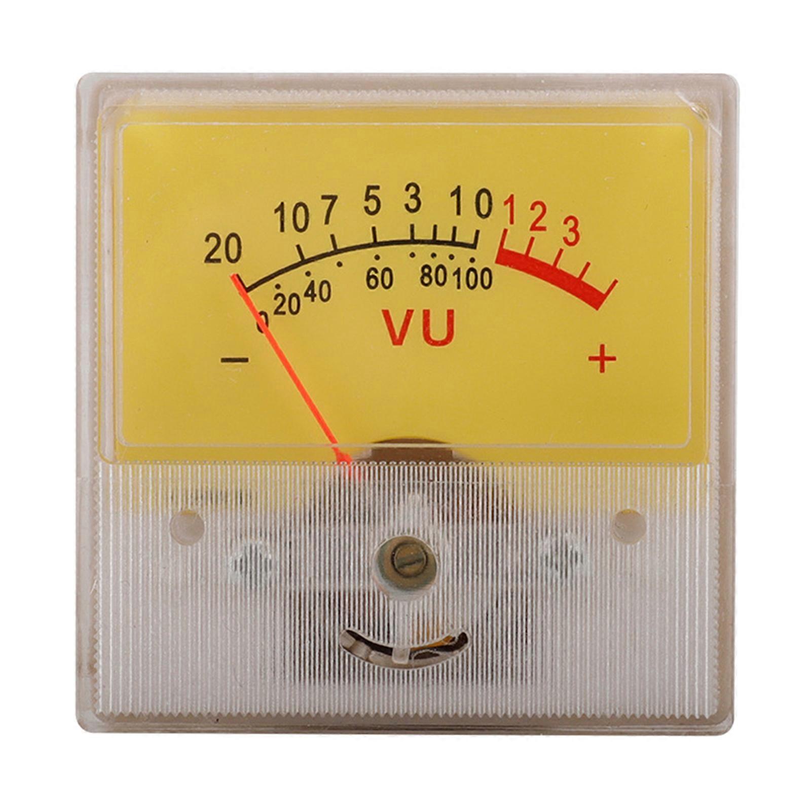 Hochpräziser VU-Meter Digitaler Verstärker Zeigertyp Analoger Audio-DB-Sound