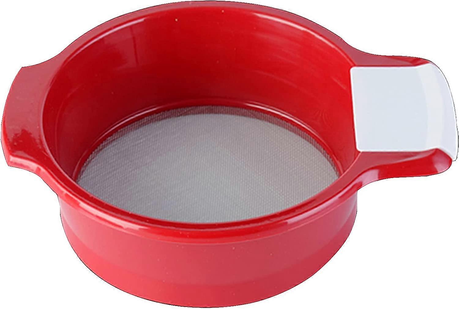Flour Filter Sieve, Sifter for Baking, Plastic Flour Sieve, Flour Sieve, Icing And Sugar Sifter