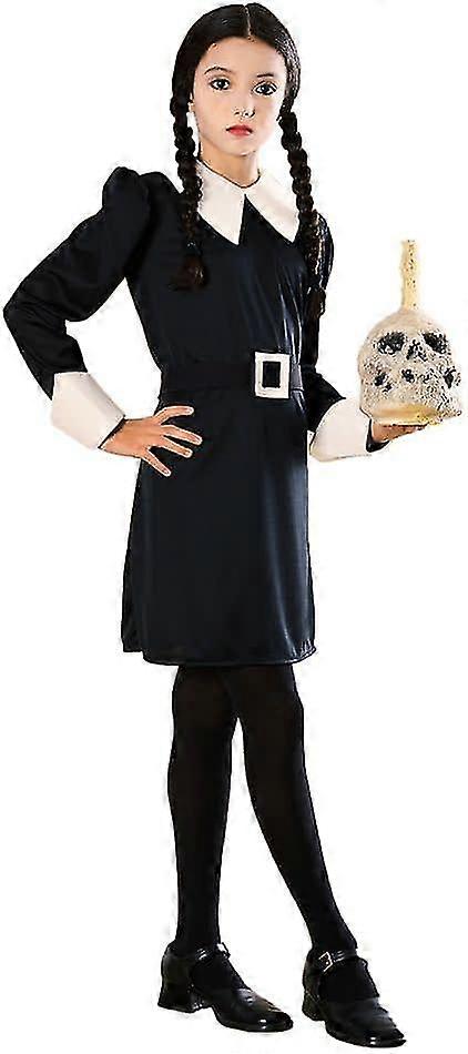 Disfraz de miércoles Addams infantil
