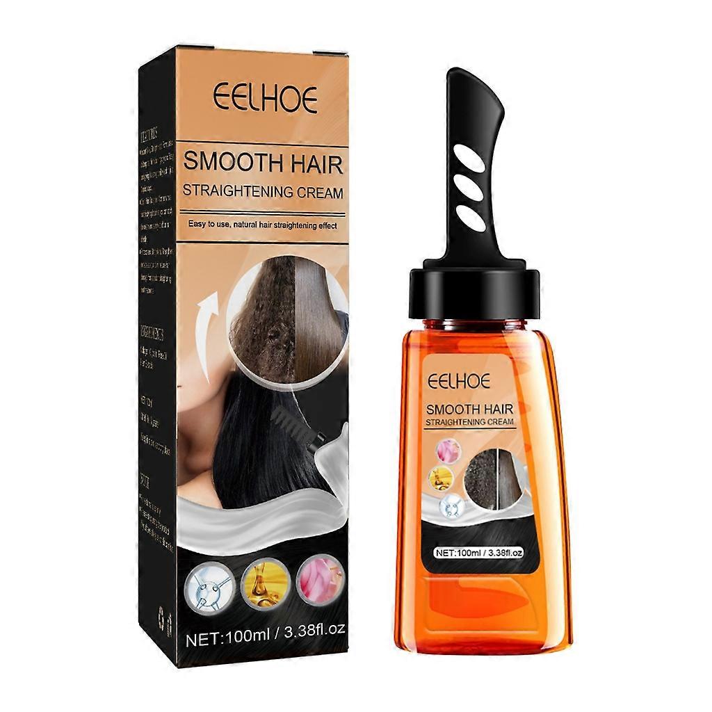 קרם החלקת שיער קרם החלקת שיער מתולתל קרם לתיקון חלבון