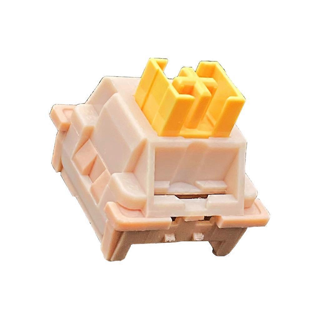 Linear Axis Silent Switches for Mechanical Keyboard Tactile Switch 3Pin Lubed