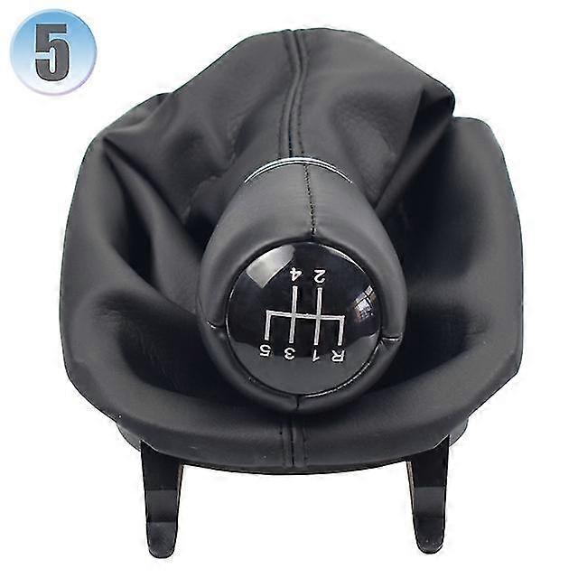 12mm Car Styling Manual 5/6 Speed Gear Shift Knob Lever Shifter Gaiter Boot Case For Seat Leon 1 Mk1 For Toledo Ii Mk2 1998-2005