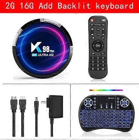 K98 PLUS Smart TV Box Android 13 RK3528 4 GB 32 GB 64 GB 4K 8K 3D 5G Dwuzakresowy WIFI6 HDR 10 + Dekoder odtwarzacza multimedialnego PK H96 MAX