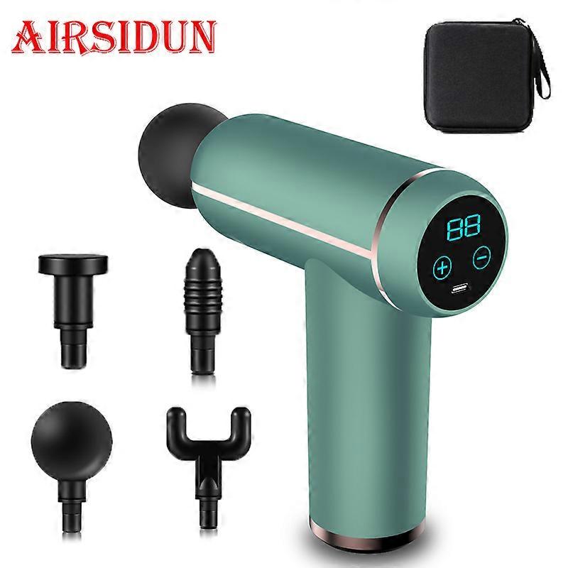 LCD Display Professional Massage Gun Deep Muscle Relaxation Fascia Gun Slimming Neck Foot Leg Shoulder Massager