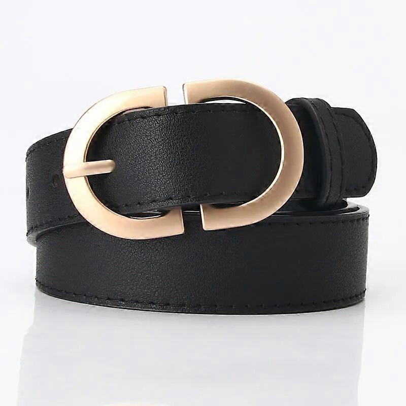 Brown Really PU Leather Cowskin Belt For Women Female Retro Waistband Belts New With Jeans Decorate Summer Black Girl 291