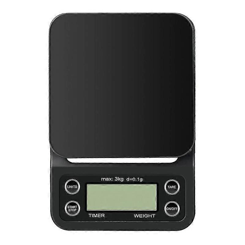 Digital Coffee Scale With Timer, Multifunction Portable With Display Yalo
