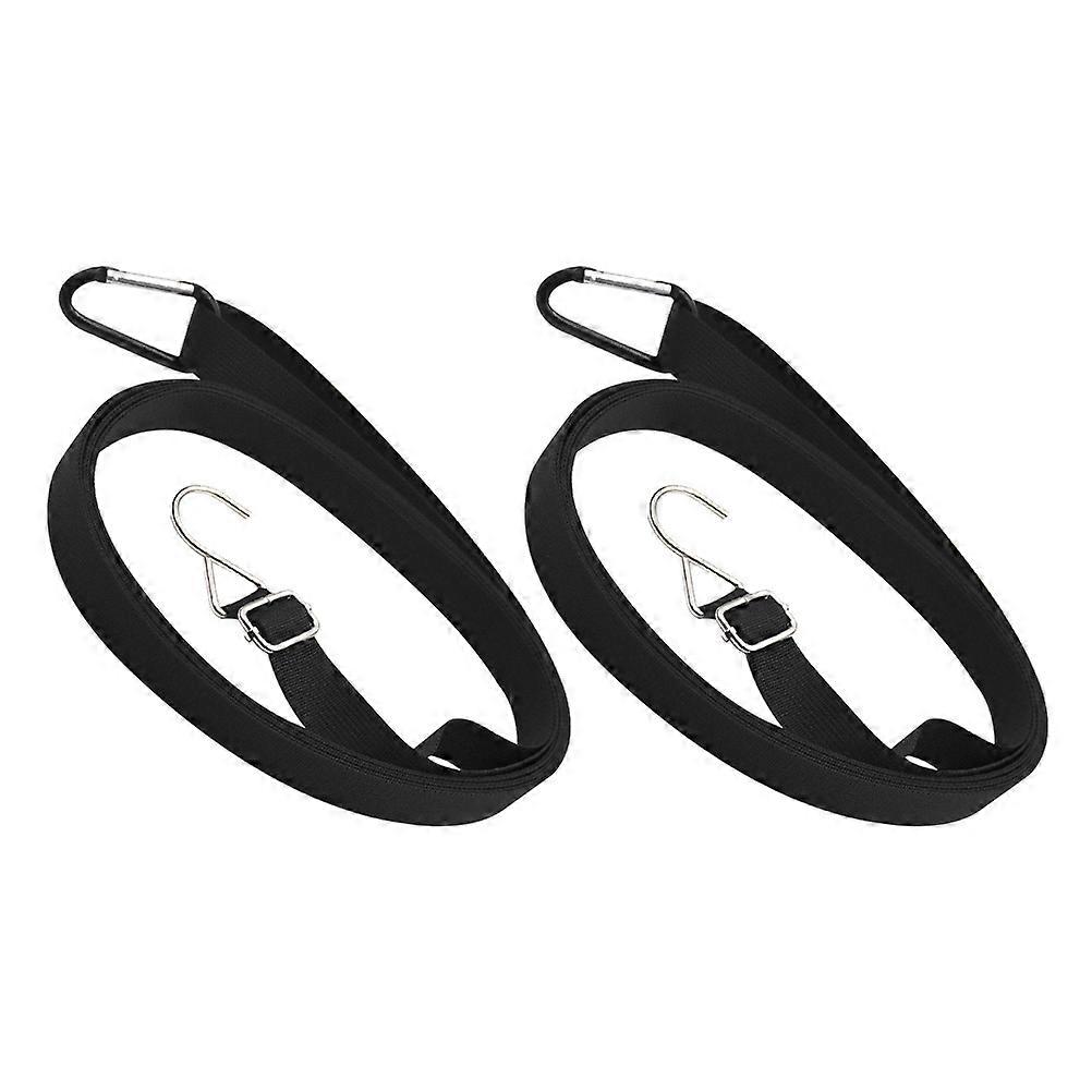 2pcs Practical Car Cover Straps Windproof Elastic Rope Protective Fixing Rope
