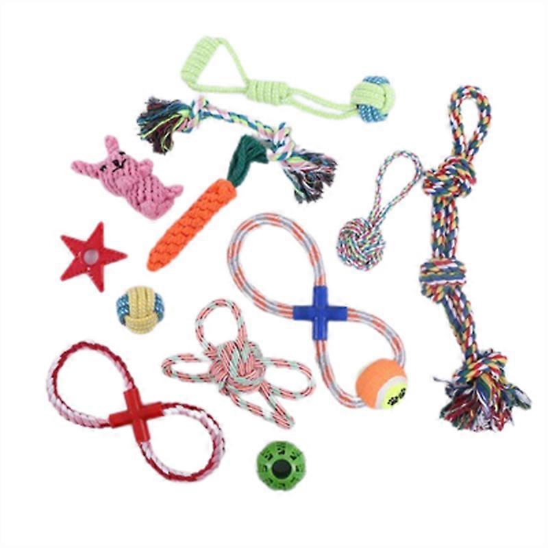 Dog Rope Toys combination for Pet Aggressive Chewers for Medium/Large Dog