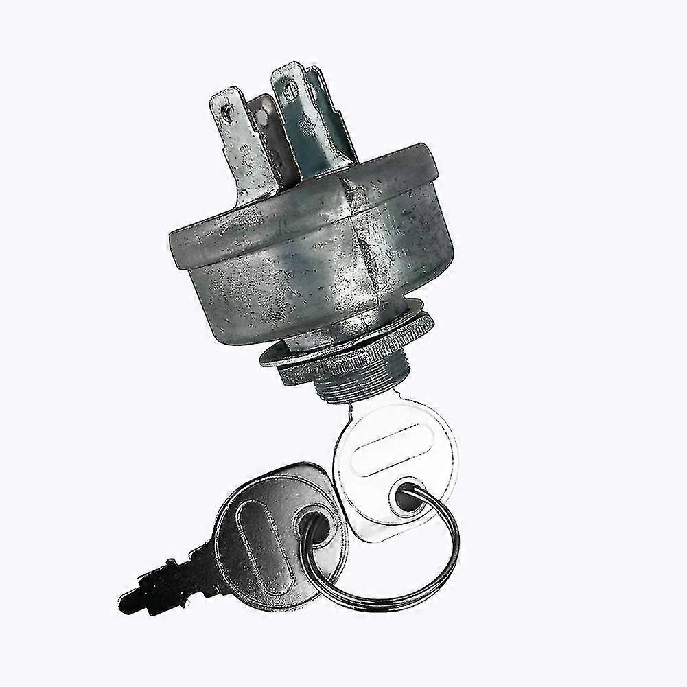 Lawn Tractor Mower Ignition Starter Switch with 3 Position 5 Termials 2 Keys 725-0267 925-0267