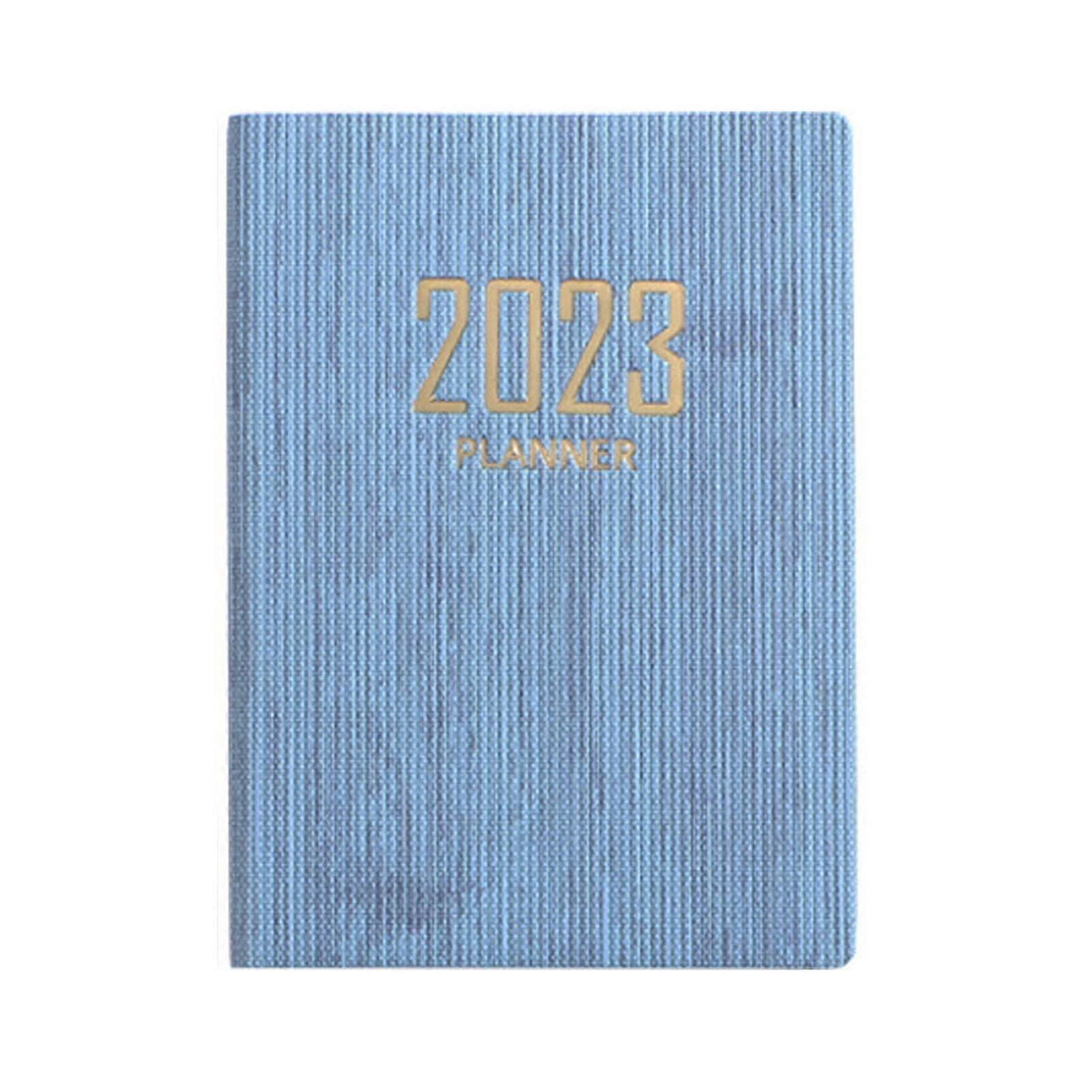 2023 Daily Planner Notebook Portable A7 Pocket Calendar 60 Sheets/120 Pages