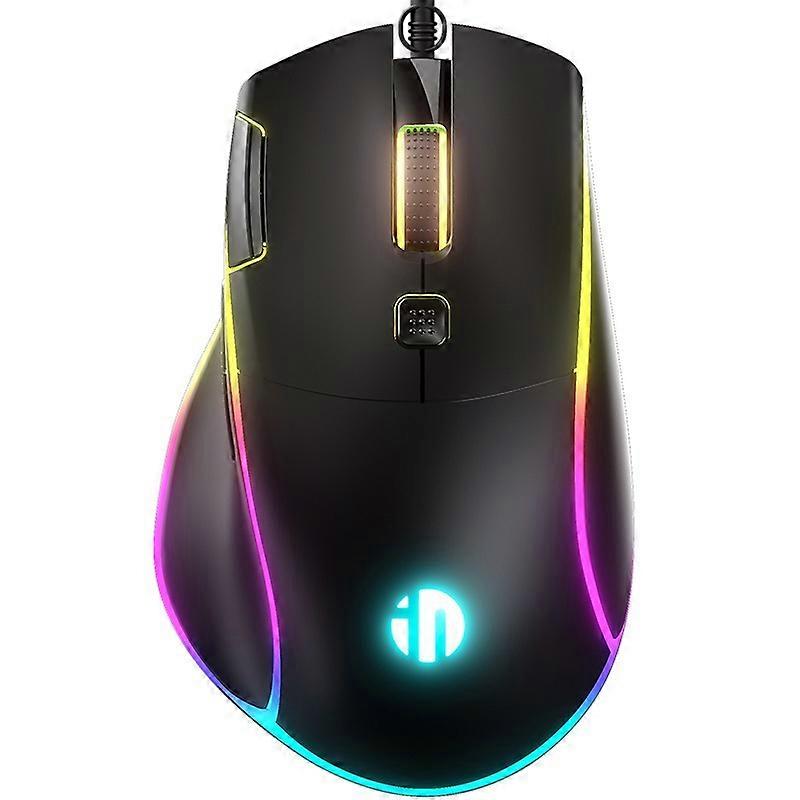 PW8 Wired Game Mouse Black