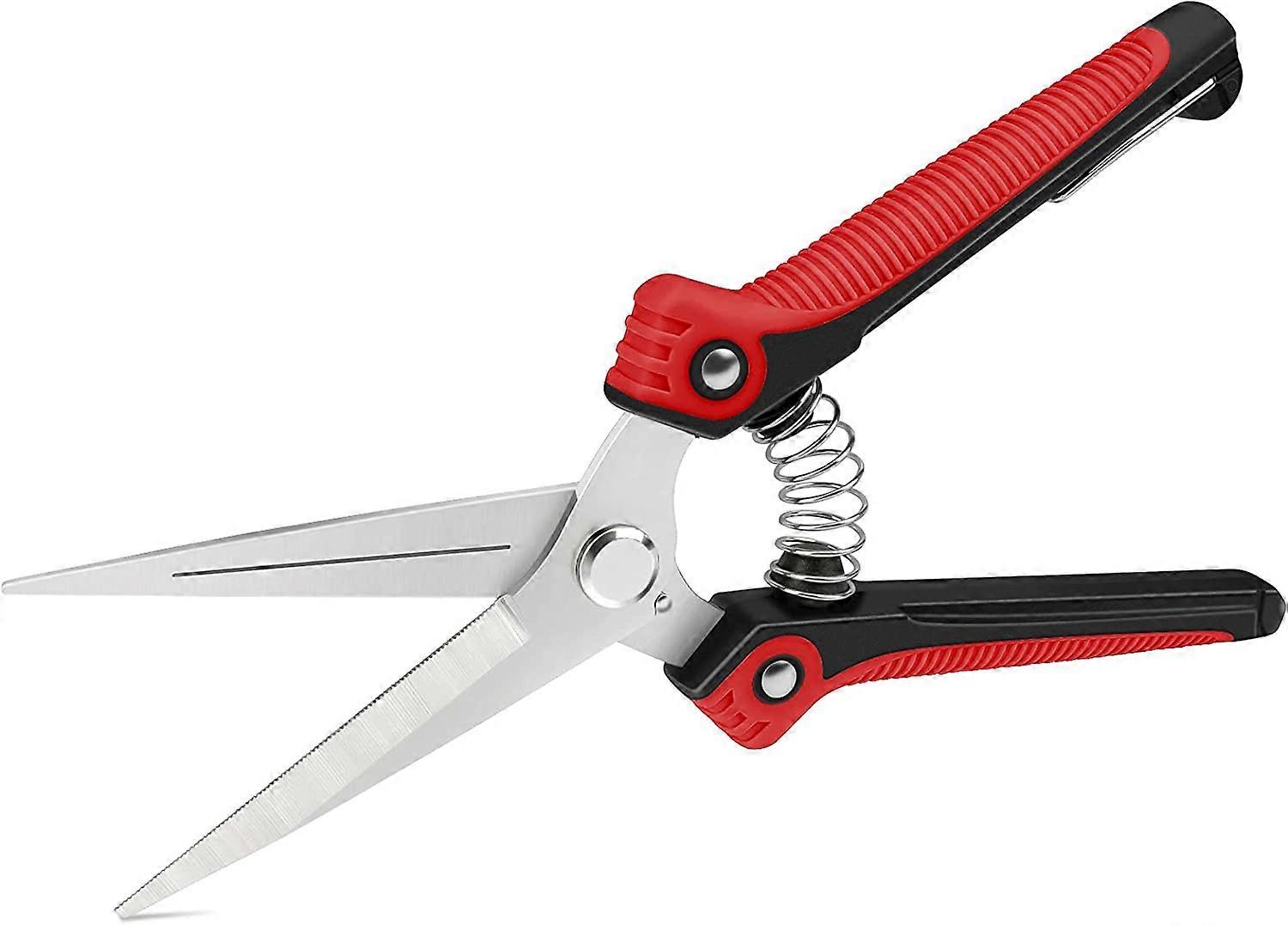 Trädgårdssax, kolstål Multi-Purpose Hand Scissors Pruner Pruner Pruner För Trädgårdsfrukt