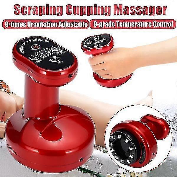 Massaggiatore di raschiatura aspirazione LCD Electric Cupping Guasha