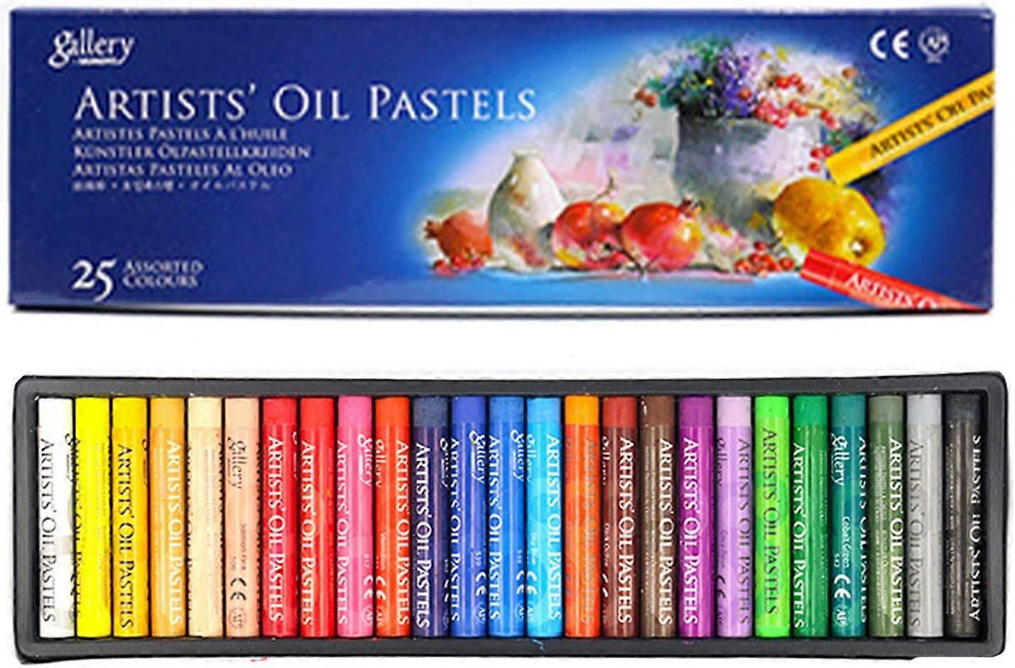 باستيل زيت الشمع | أقلام تلوين الرسم الاحترافية | طقم الباستيل غير السام بالزيت ، طقم الباستيل الزيتي الناعم للمبتدئين في مرحلة ما قبل المدرسة ، الأطفال ، مدرسة الفنون