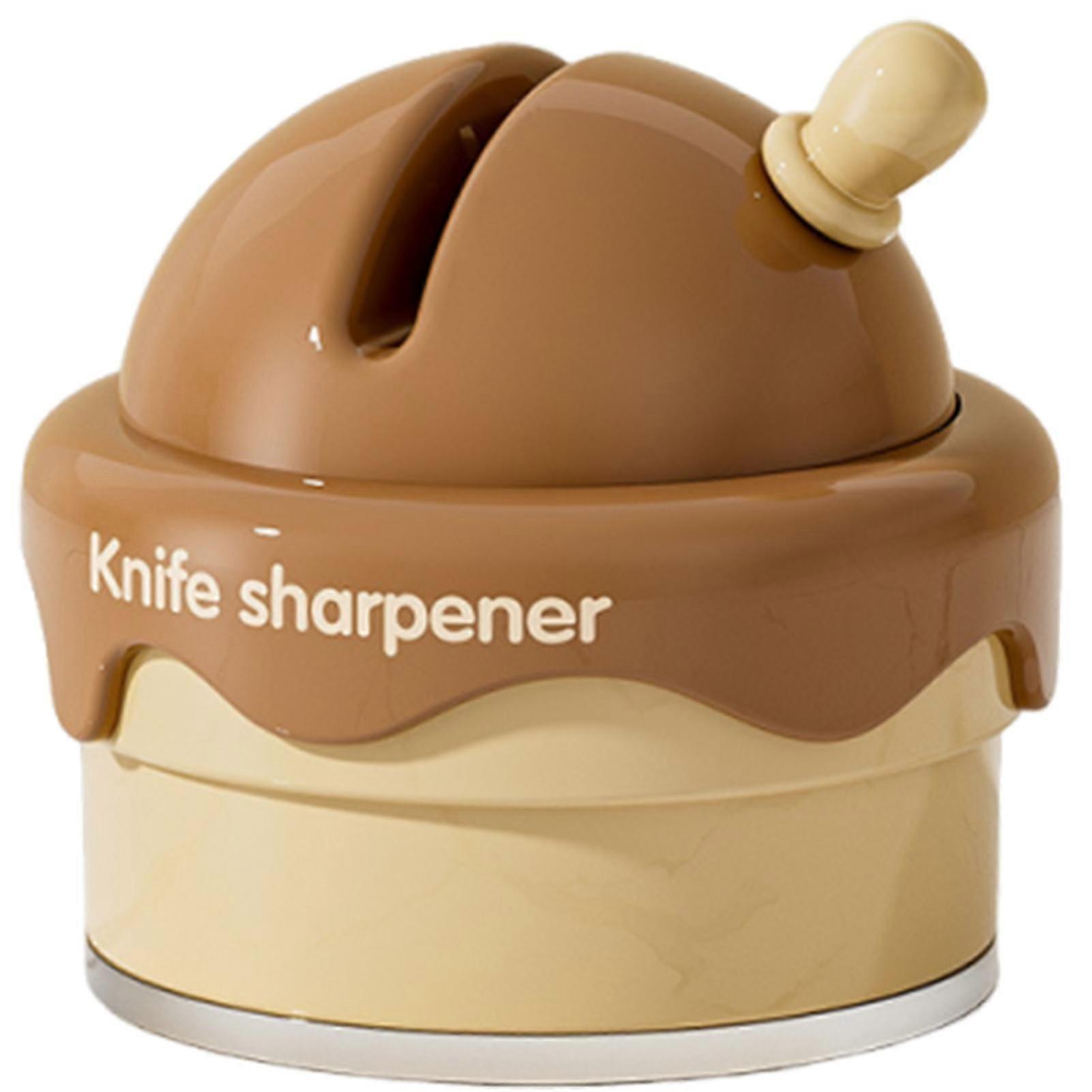 Mini Suction Cup Kitchen Sharpener Manual Portable Cutter Sharpeners Multipurpose Knives Sharpening Tool