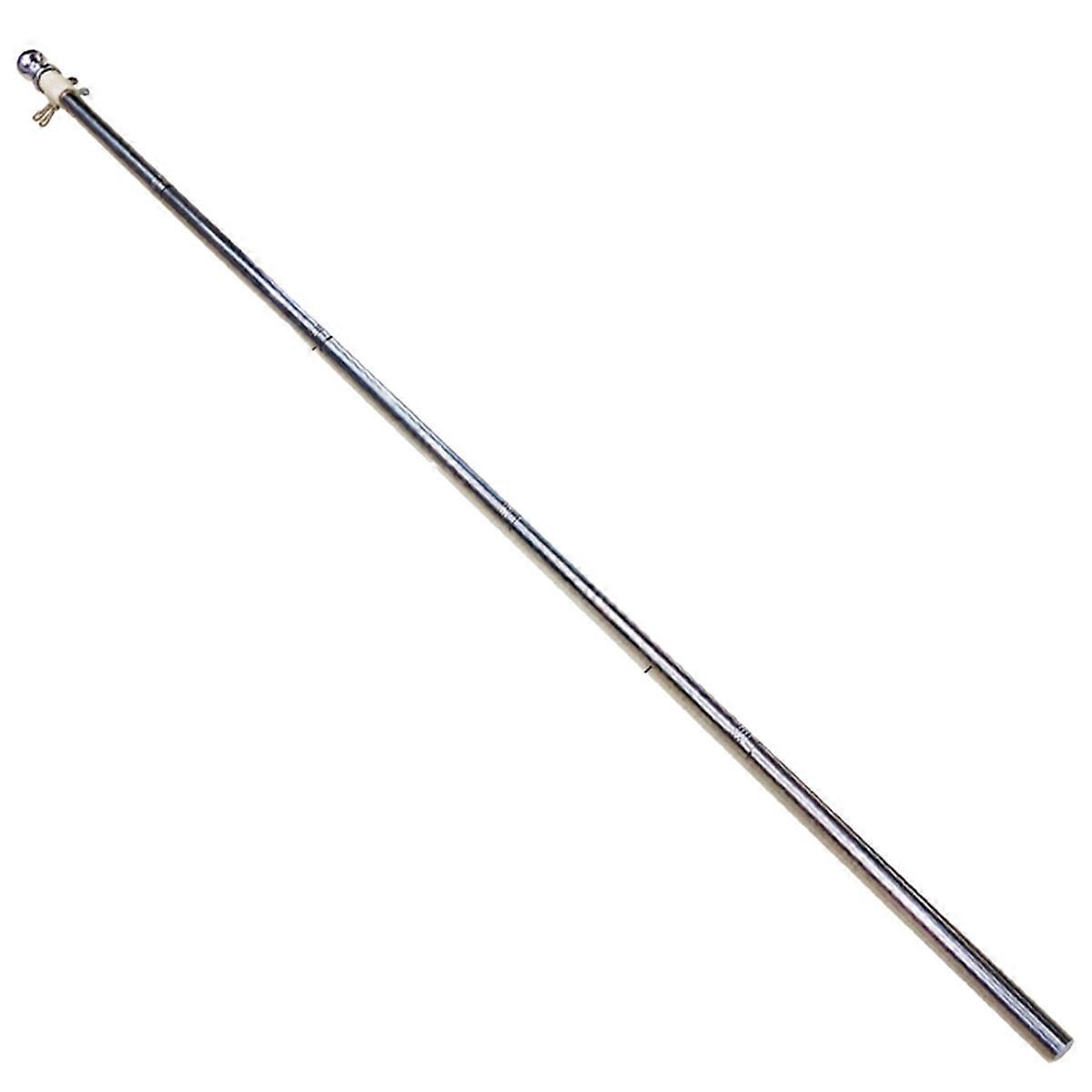 Outdoor Flagpole Anti-Winding Free Rotating Flagpole Metal Flagpole Detachable Garden Flagpole
