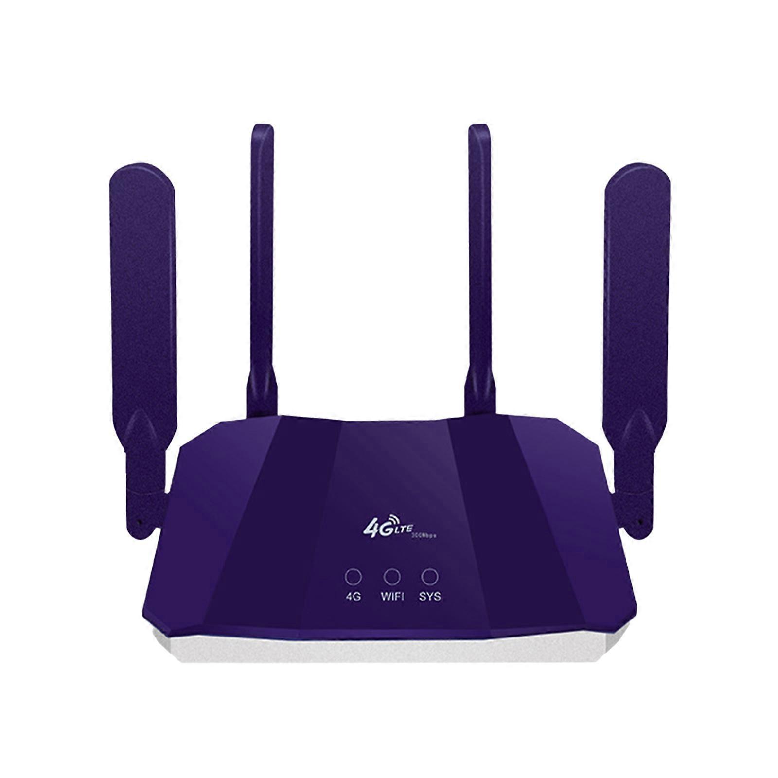 Mobile WiFi Hotspot Long Range 300Mbps 4G LTE Wireless Router +SIM Card
