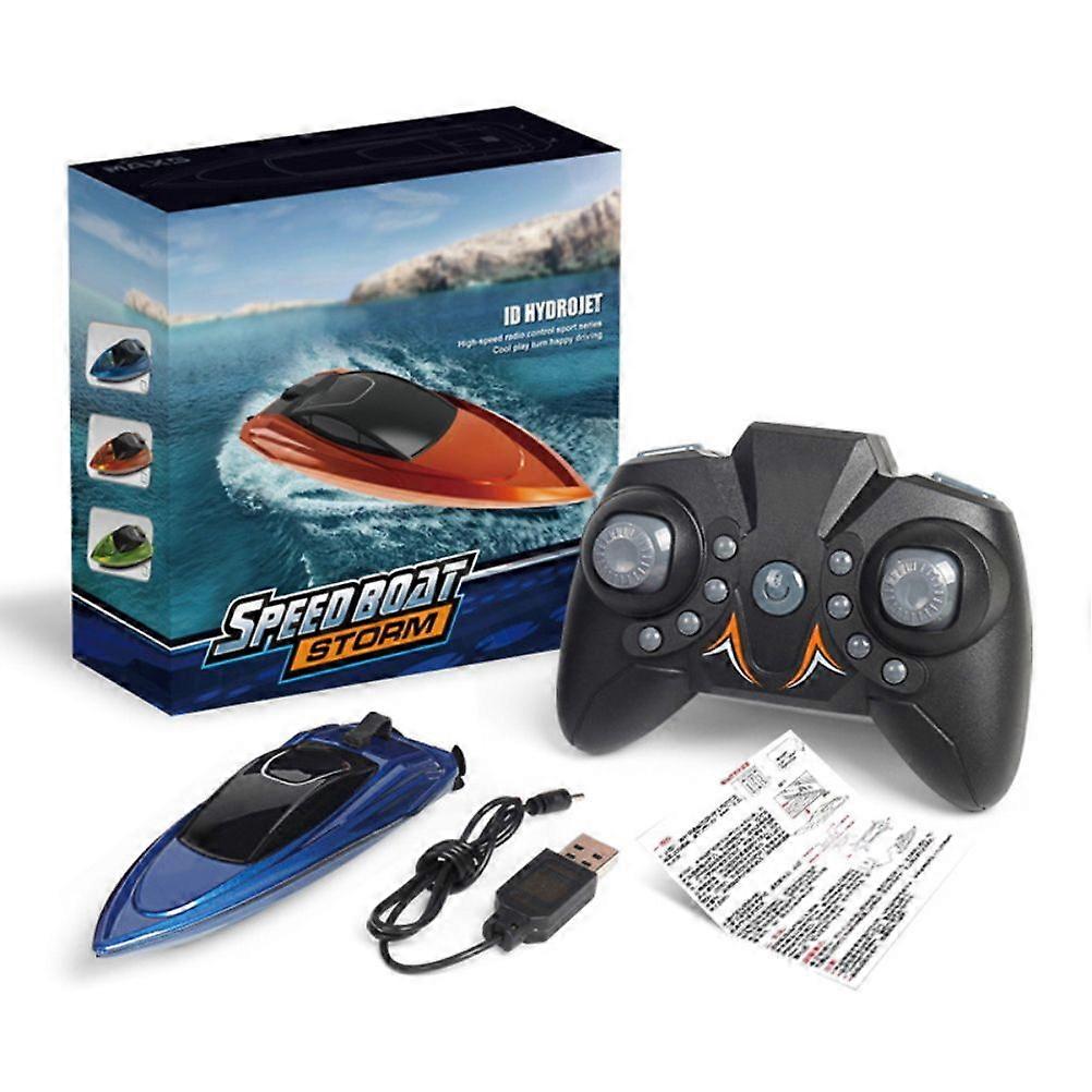 RC Boat High Speed Remote Control Boat for Pools and Lakes Rechargeable 2.4 GHZ RC Boats for Adults Kids