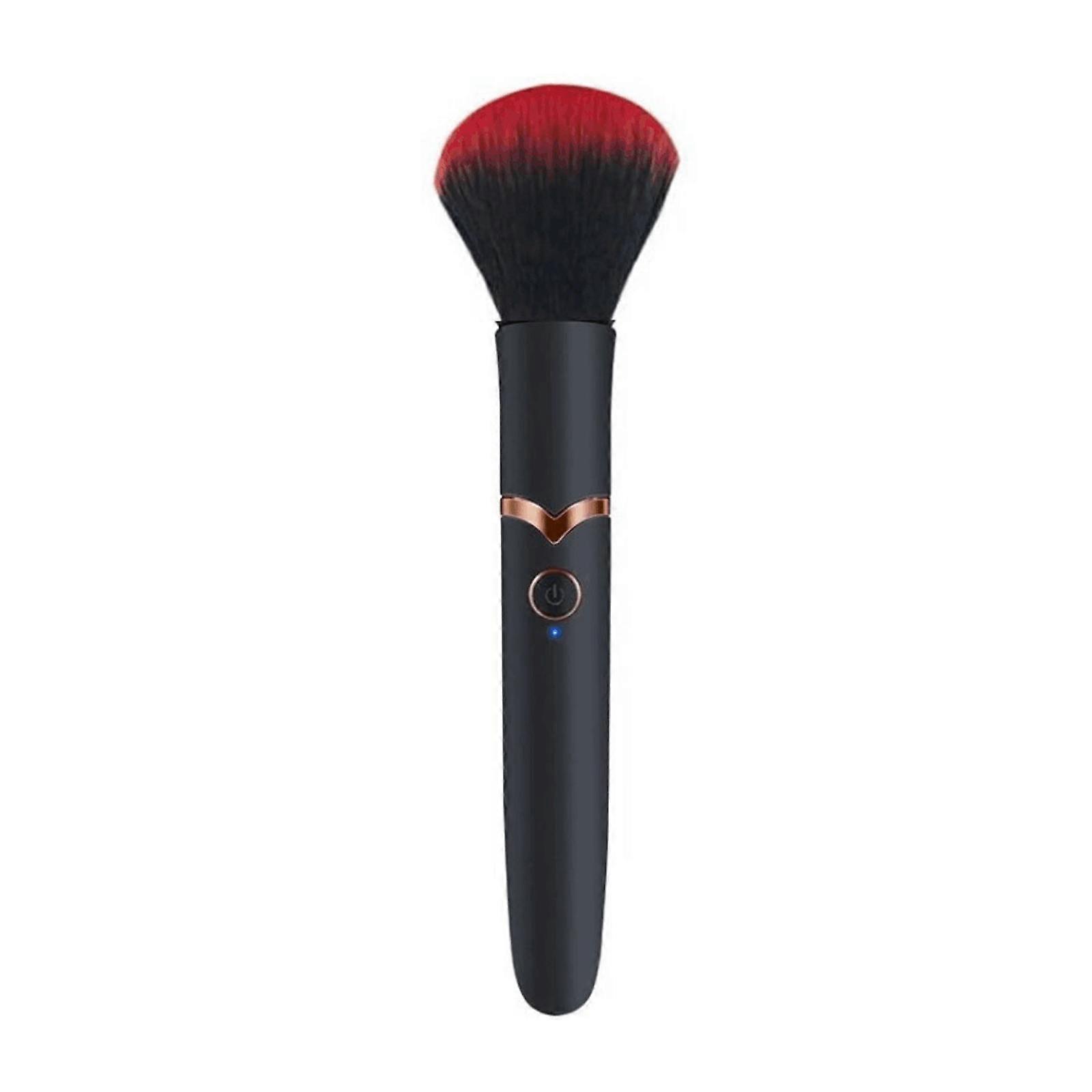 Dualuse Electric Vibrator Massager Makeup Brush USB Charging 10speed Vibration Auto Heating