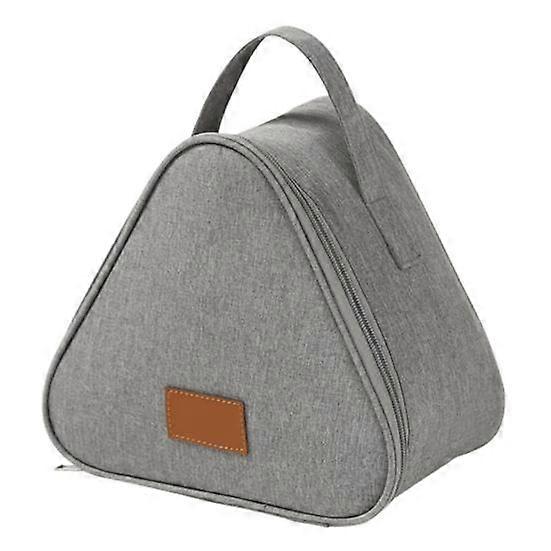 Lunch Bag Snack Organizer with Handle Waterproof Stain-Resistant Triangular Food Grade