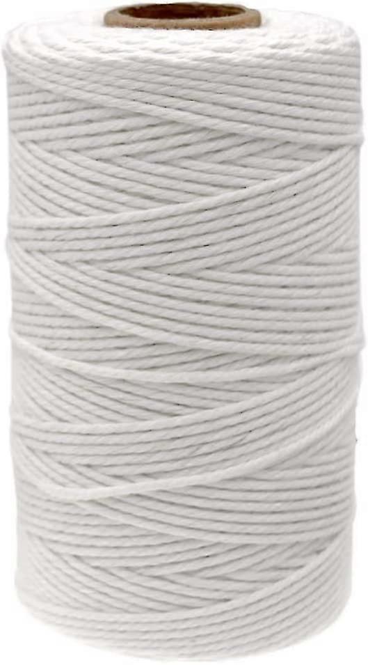 White String, Cotton Butchers Cooking String Twine 2mm for Crafts, Tying Meat, Making Sausage1pcswhite
