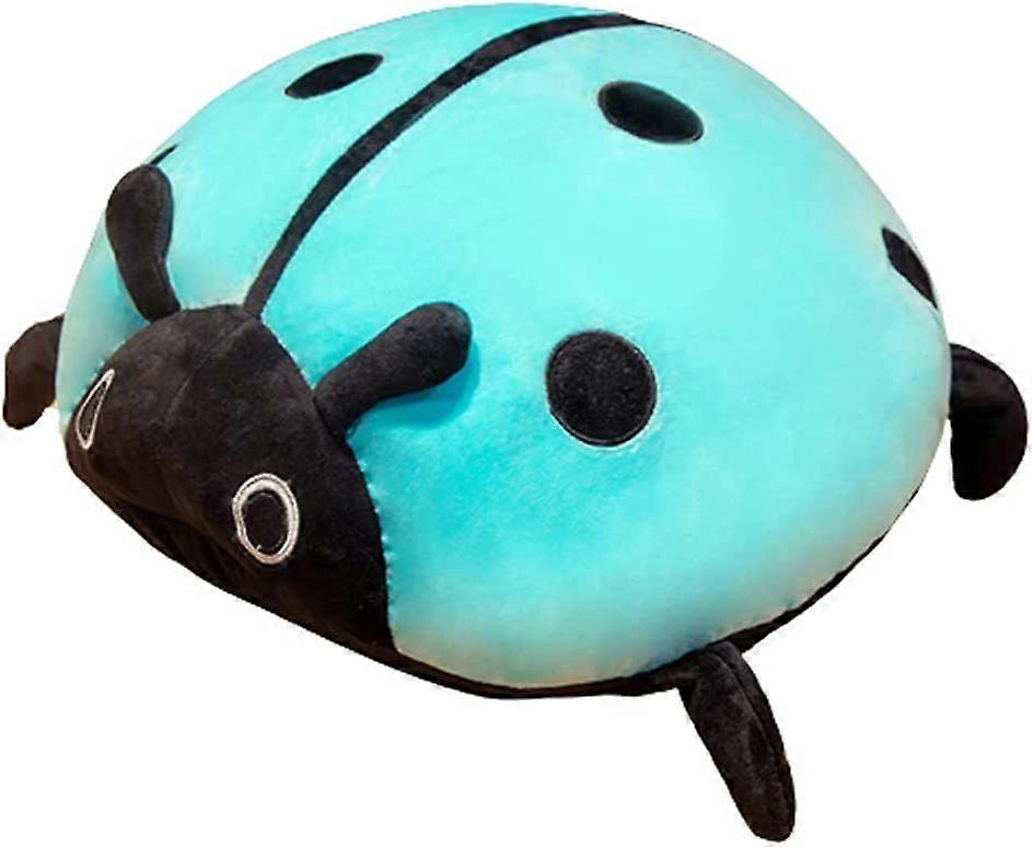 SBSGV Ladybug toy plush ladybug pillow can also be used as floor pillow, rest and sleep pillow, which is a perfect gift for family members (Blue, 15 )