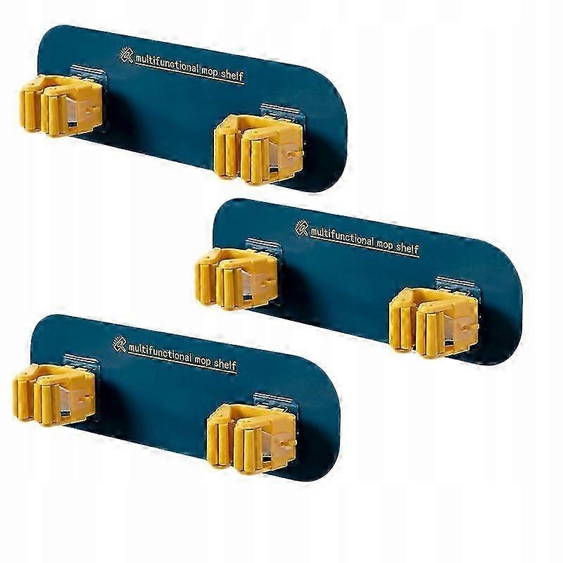 3 X Broom Mop Broom Grabie Hanger Tools