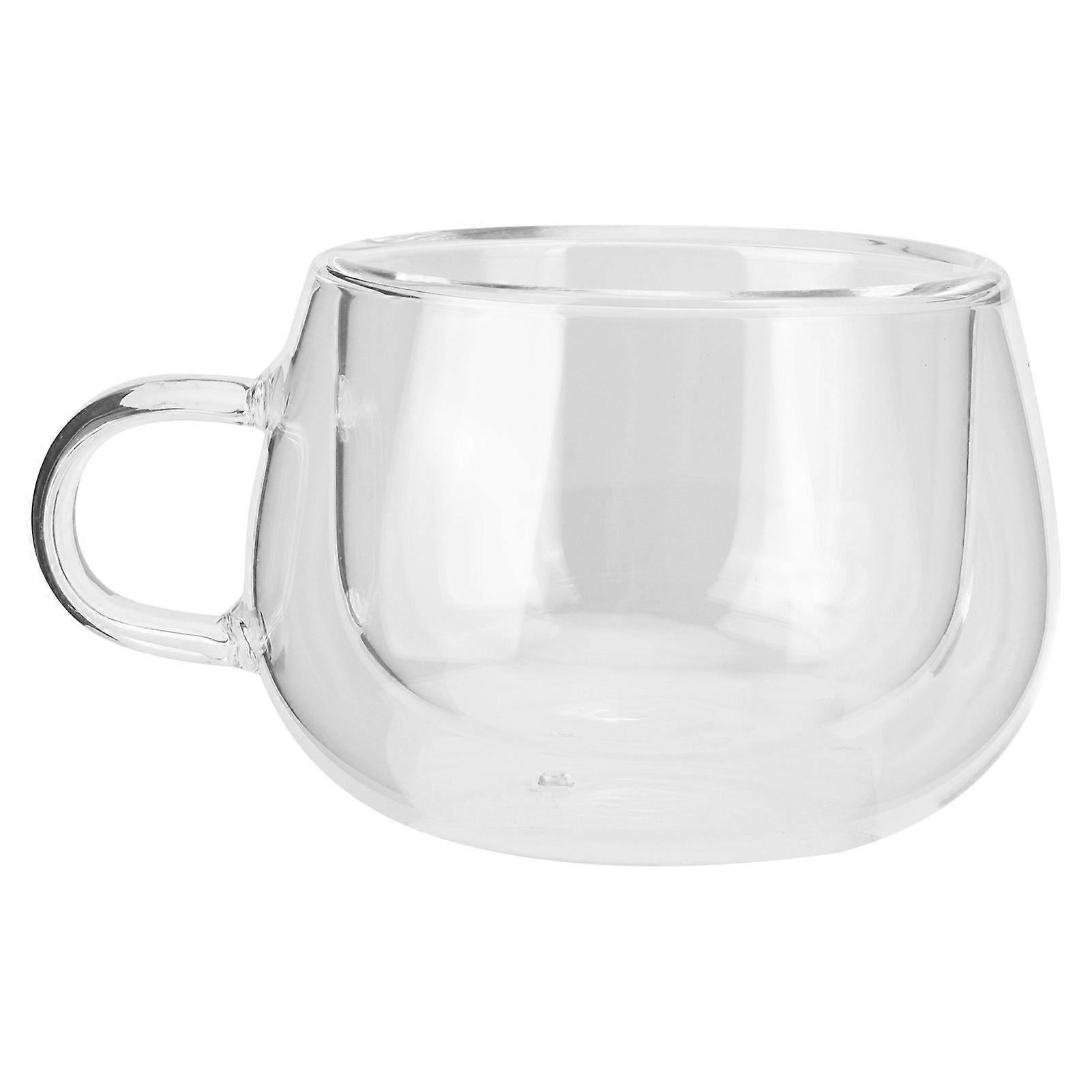 150ml Double-Layer Glass Cup Transparent Coffee Mug