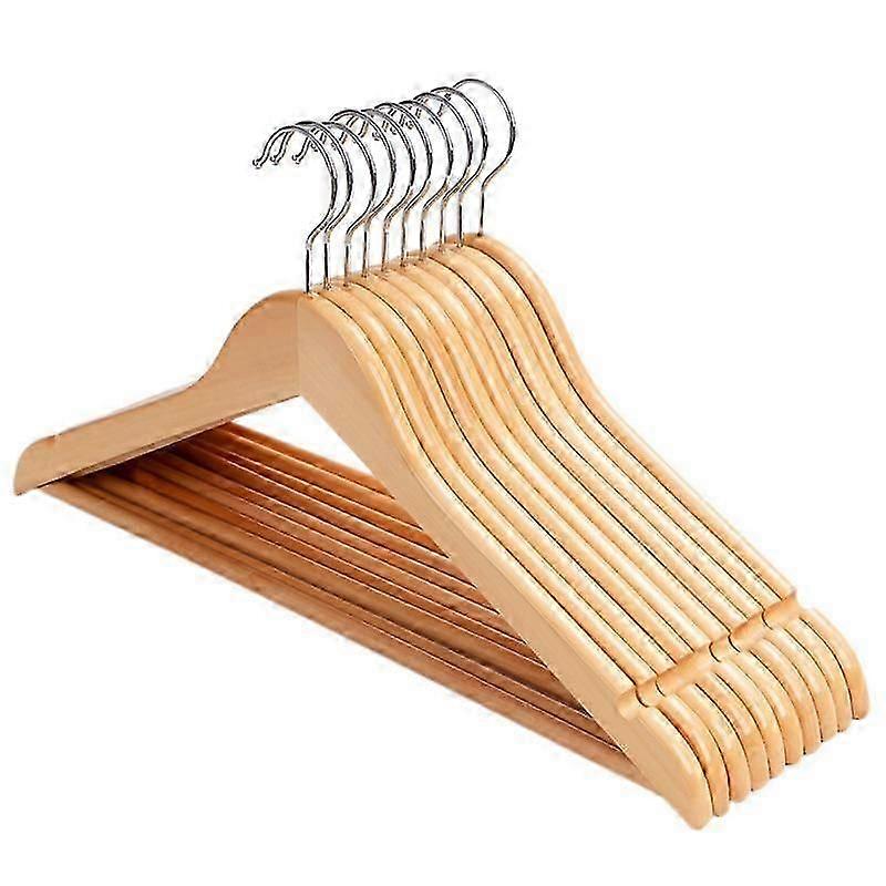 Premium Wooden Hangers with 360-Degree Rotatable Hook