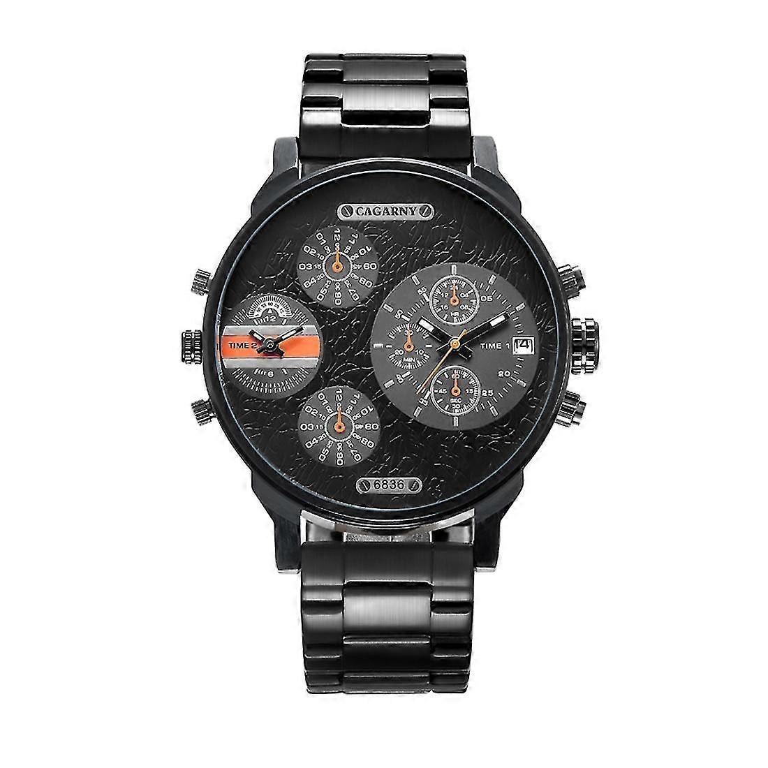 Cagarny 6836 Dual Quartz Movement Watch